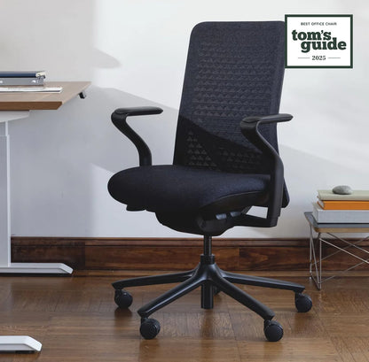 ✨ Premium Ergonomic Office Chair | Adjustable Lumbar Support Work Chair for Modern Home Office 🖥️