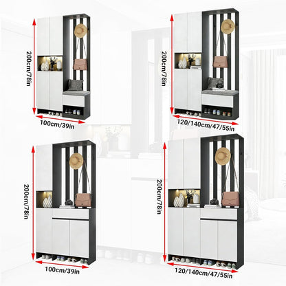 ✨ Modern Room Divider Shelf | Freestanding Storage Partition for Living Room & Home Office 🏡