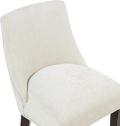 ✨ Modern Chenille Counter Stools | Upholstered Kitchen Island Chairs with Wooden Legs 🌿
