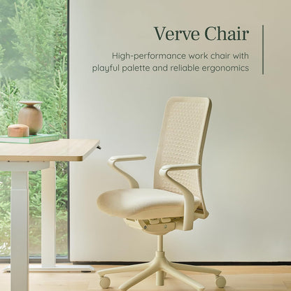 ✨ Premium Ergonomic Office Chair | Adjustable Lumbar Support Work Chair for Modern Home Office 🖥️