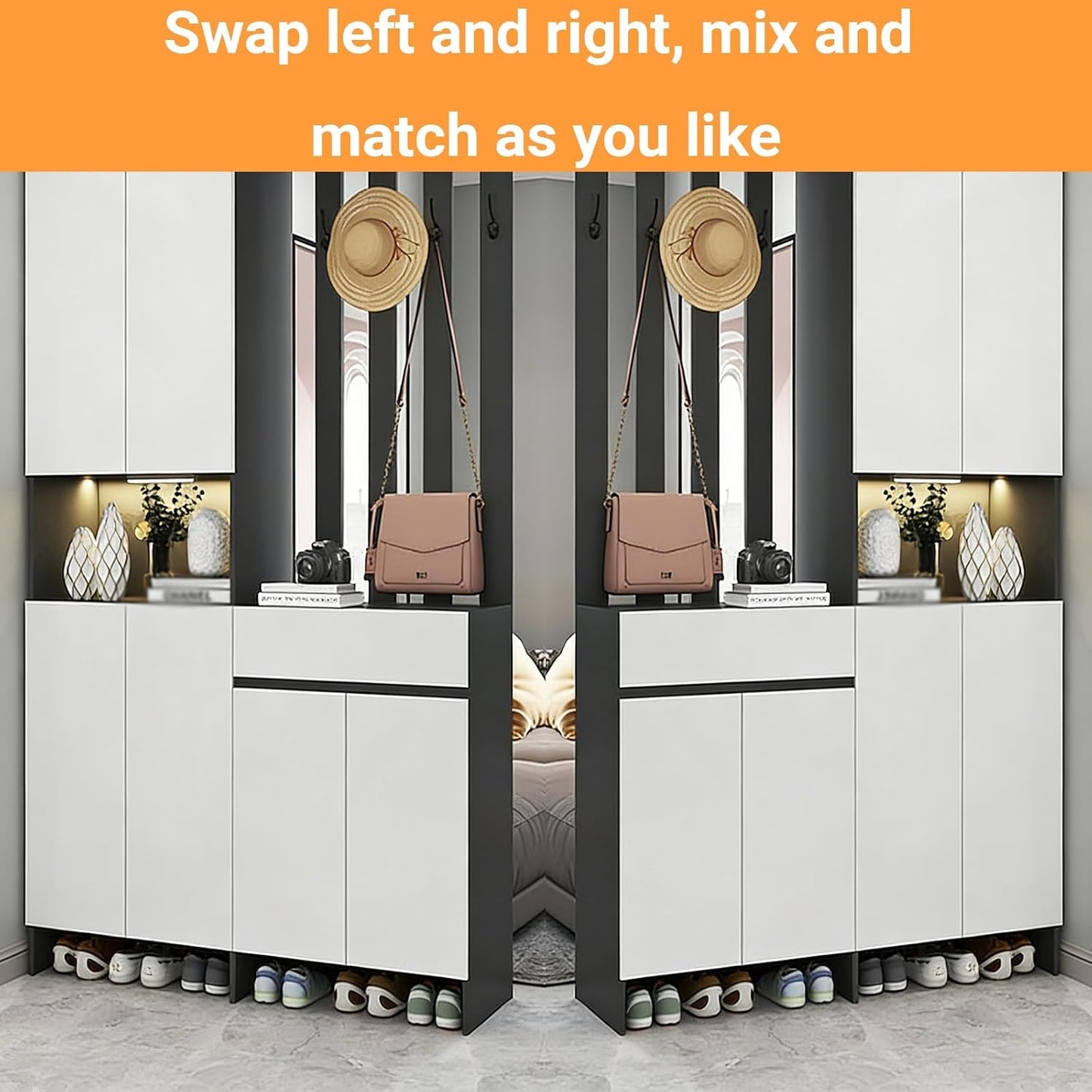 ✨ Modern Room Divider Shelf | Freestanding Storage Partition for Living Room & Home Office 🏡