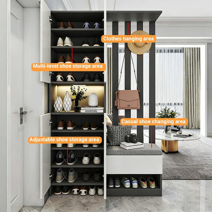 ✨ Modern Room Divider Shelf | Freestanding Storage Partition for Living Room & Home Office 🏡